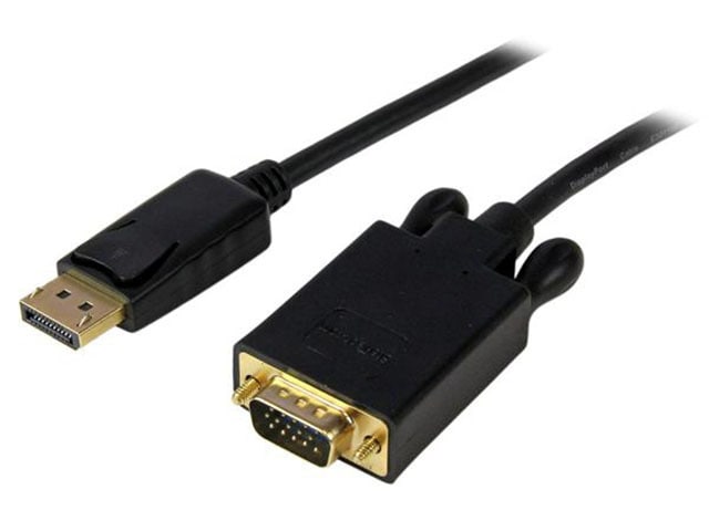 StarTech DP2VGAMM15B 4.5m 15 DisplayPort to VGA Adapter Converter Cable