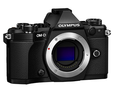 Olympus OM-D E-M5 Mark II 16MP CMOS Digital Camera - Black Body