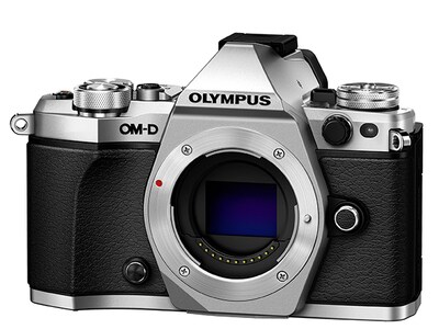 Olympus OM-D E-M5 Mark II 16MP CMOS Digital Camera - Silver Body