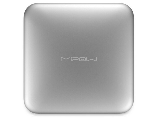 MiPow SPL09SR Power Cube 9000mAh Portable Battery with Lightning Arm Silver