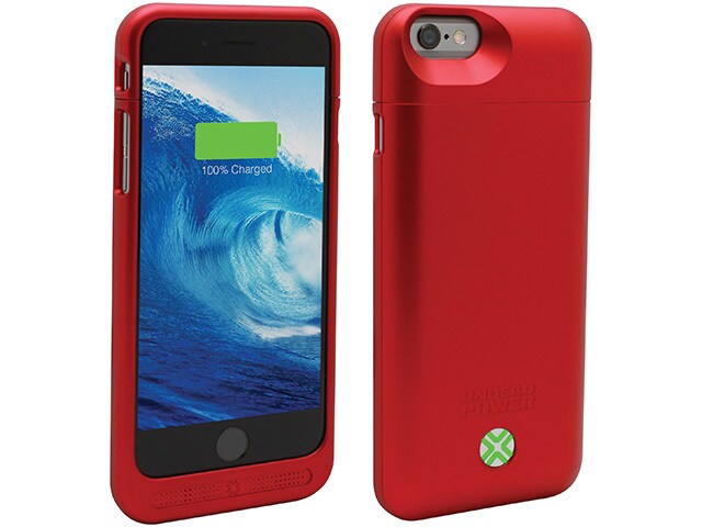Lenmar Maven Power Case for iPhone 6 6s Red