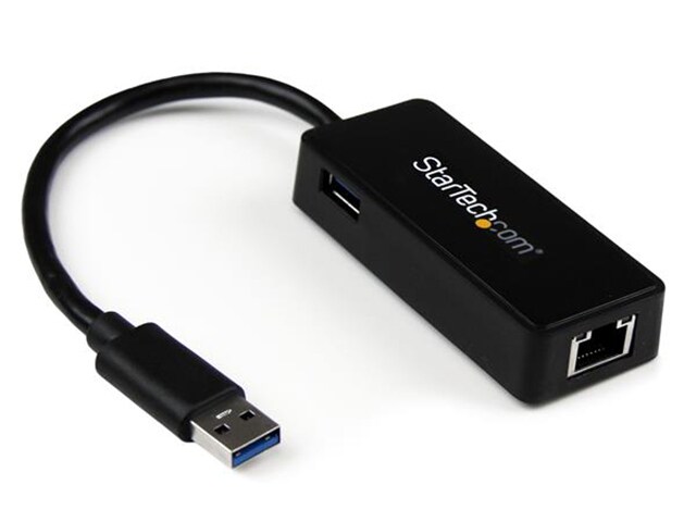StarTech USB31000SPTB USB to Gigabit Ethernet Adapter Black