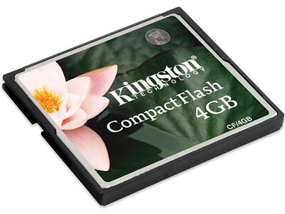 Carte mémoire Compact de 4 Go de Kingston