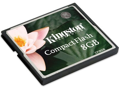 Carte mémoire Compact de 8 Go de Kingston