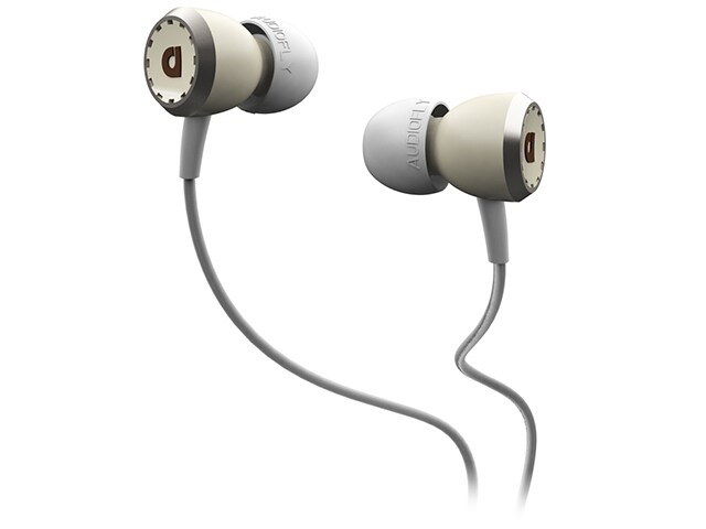 Audiofly AF33M In Ear Headphone with Mic White