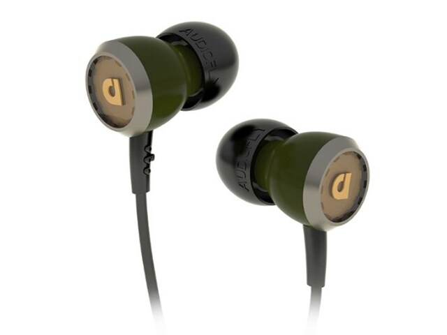 Audiofly AF33M In Ear Headphone with Mic Green
