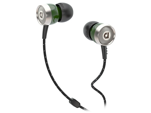 Audiofly AF45 In Ear Headphone With Mic Green