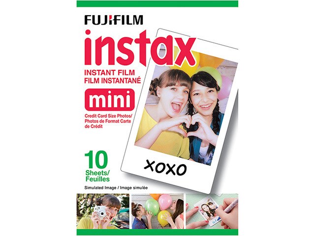 Fujifilm Instax Mini Instant Film Single Pack 10 Exposures