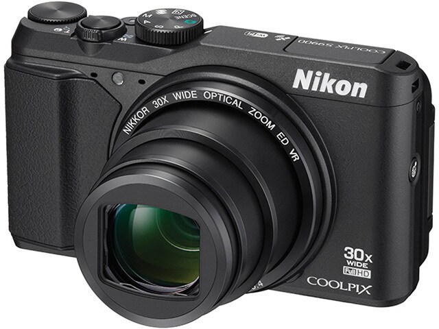 Nikon COOLPIX S9900 16MP Digital Camera Black