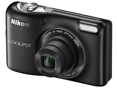 Nikon Coolpix L32 Digital Camera - Black