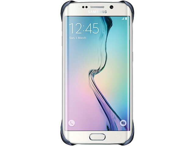 Samsung Protective Cover for Galaxy S6 Edge Clear Black Sapphire