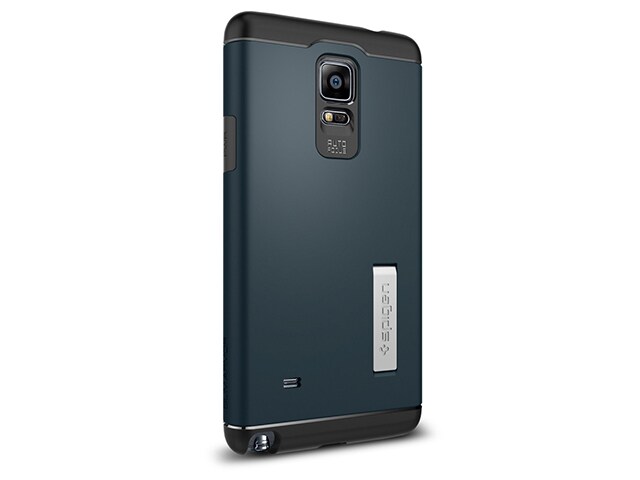 Spigen SGP11127 Slim Armor Case for Samsung Galaxy Note 4 Metal Slate