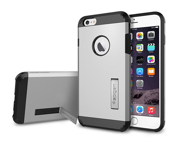 Spigen Tough Armor Case For iPhone 6 Plus 6s Plus Silver