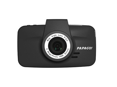 PAPAGO! GS520US WHD LCD Dash Camera- Black