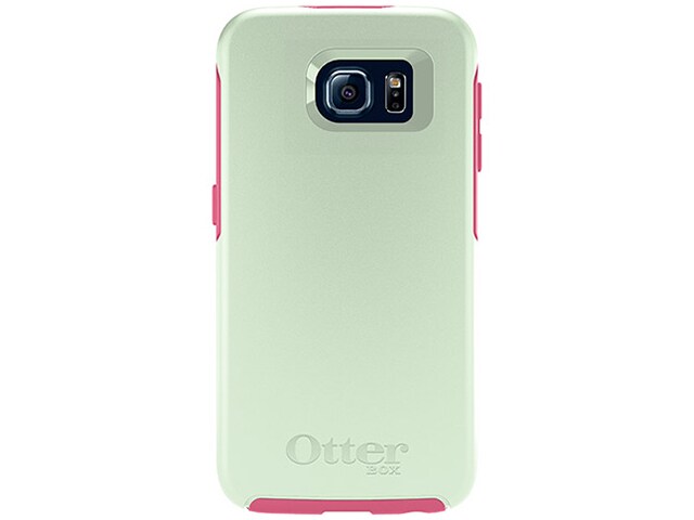 OtterBox Symmetry Case for Samsung Galaxy S6 Green Pink