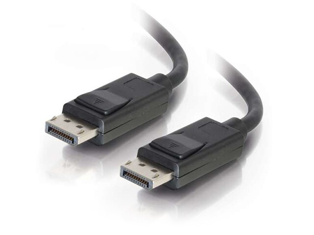 C2G 54403 4.5m 15â€™ Male to Male DisplayPort Cable with Latches Black