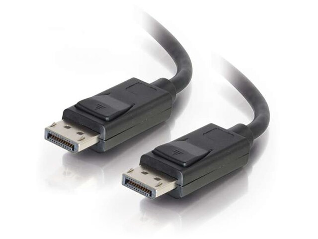 C2G 54405 10.6m 35â€™ Male to Male DisplayPort Cable with Latches Black