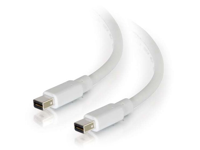 C2G 54412 3m 10 Male to Male Mini DisplayPort Cable White