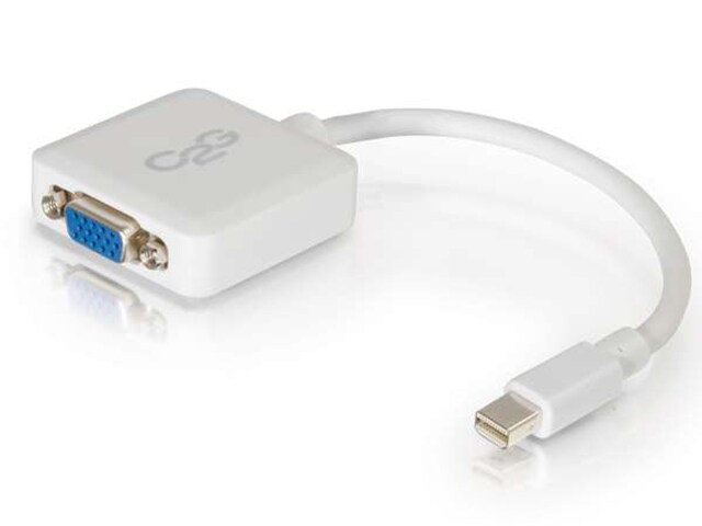 C2G 54316 20cm 8 quot; Mini DisplayPort to VGA Active Adapter Converter White