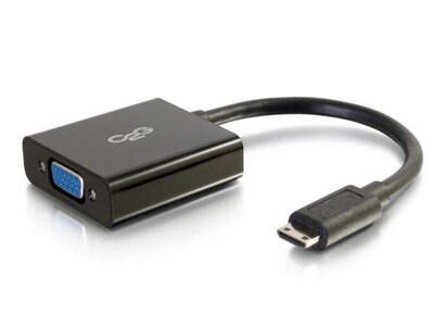 C2G 41353 HDMI Mini Male To VGA Female Adapter Converter Dongle