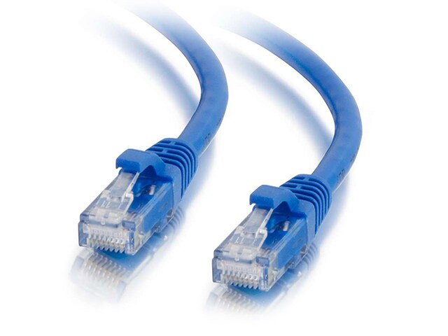 C2G 00700 4.2m 14 CAT6A Snagless Unshielded UTP Network Patch Cable Blue