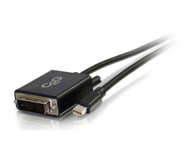 C2G 54335 1.8m 6â€™ Mini DisplayPort to Single Link DVI D Adapter Cable Black