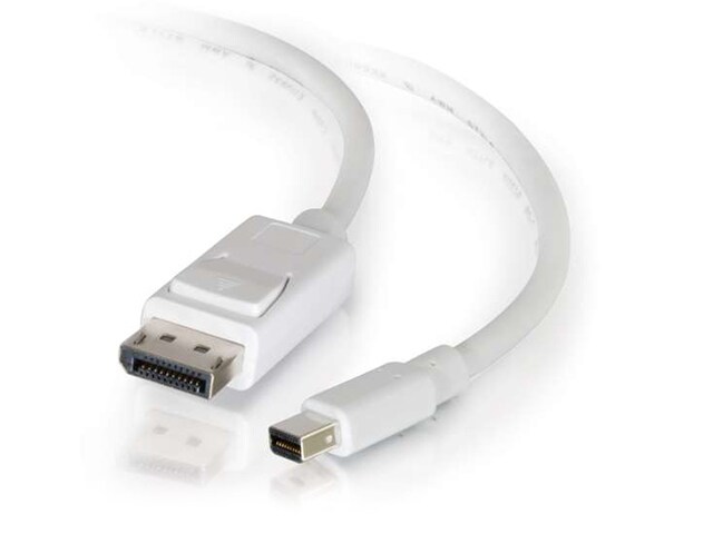 C2G 54299 3m 10 Mini DisplayPort to DisplayPort Adapter Cable White