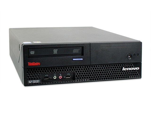 Lenovo ThinkCentre M57P SFF Desktop with Intel E6550 80GB HDD 2GB RAM Windows 7 English Refurbished