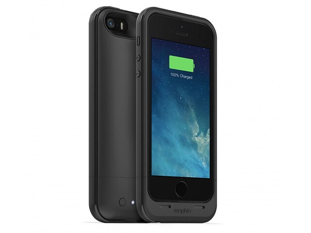 mophie 2100mAh Juice Pack Plus Battery Case for iPhone 5 5s Black