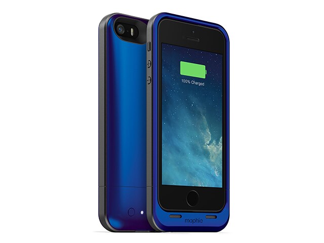 mophie Juice Pack Air Battery Case for iPhone 5 5s Blue