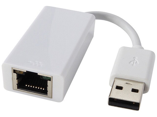 Nexxtech USB 2.0 to Fast Ethernet LAN Adapter White