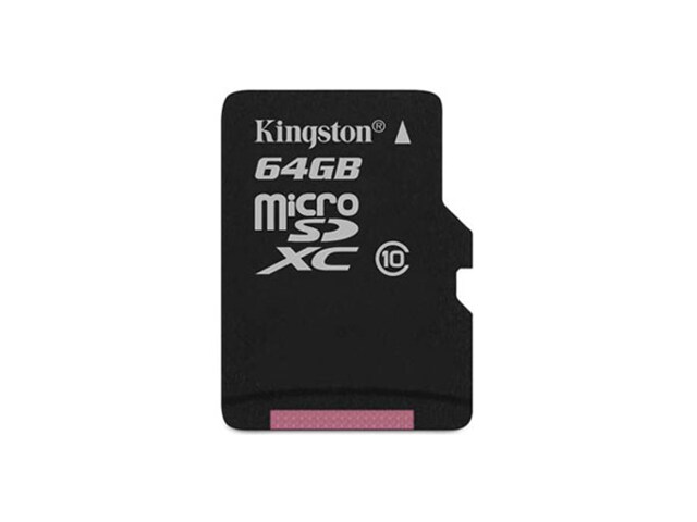 Kingston 64GB microSDXC Class 10 UHS 1 Flash Card