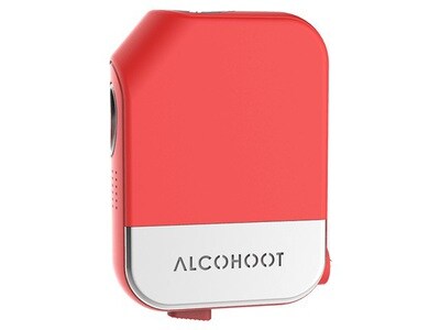 Alcohoot Smartphone Breathalyzer - Red
