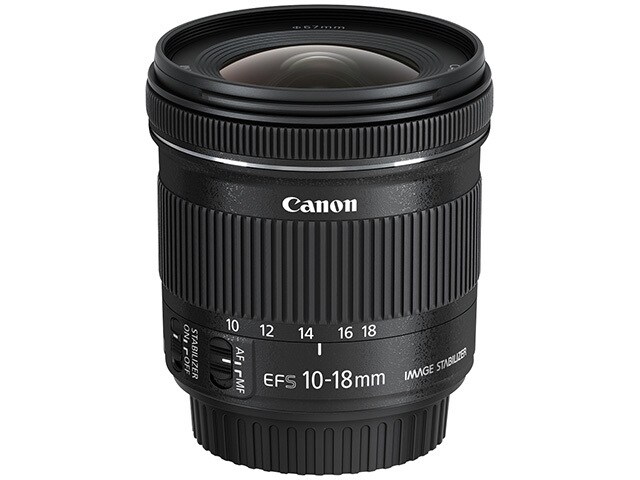Canon EF S 10 18mm f 4.5 5.6 IS STM Lens
