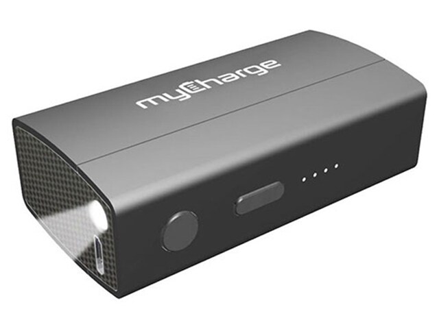 MyCharge 3000mAh AmpPlus Portable Charger Black