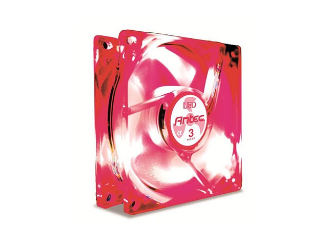 Antec TriCool 120mm LED Case Fan Red