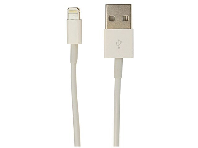 VisionTek 900779 .25m 0.8 Lightning Charge Sync Cable White