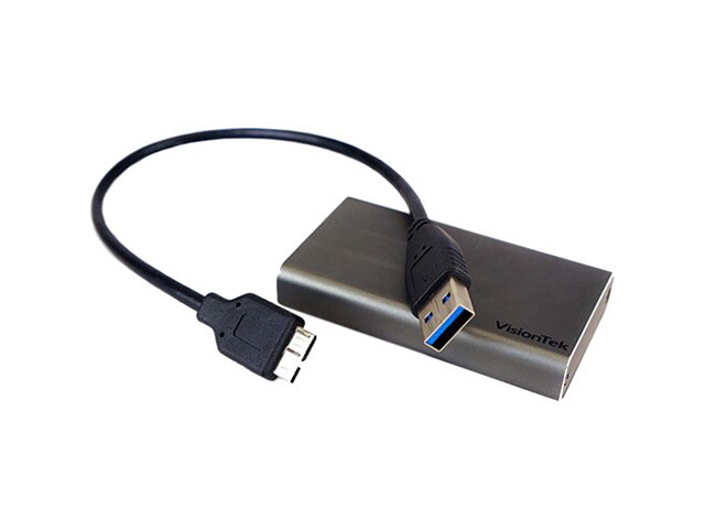 VisionTek USB 3.0 Powered mSATA mini SSD Enclosure