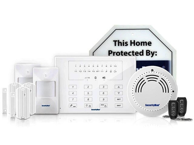 SecurityMan Air AlarmIIDL Wireless Smart Home Alarm System Deluxe Kit