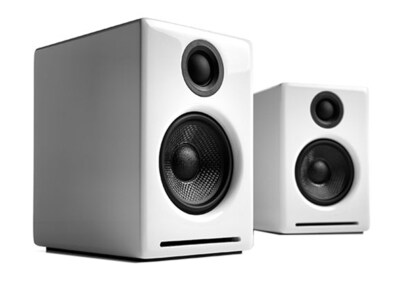 Audioengine A2+ Powered Desktop Speakers - White