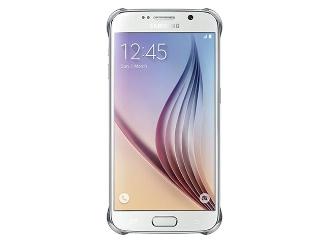 Samsung Protective Clear Cover for Galaxy S6 Silver