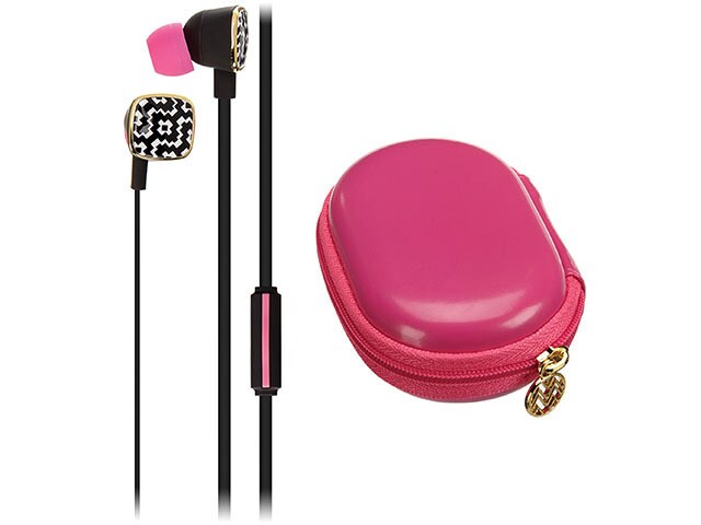 MacBeth Earbuds with Mic and Carry Case India Black