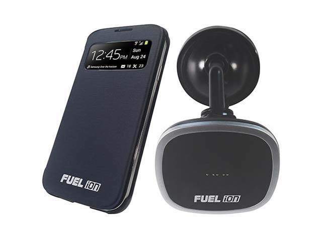 Patriot FUEL iON Case and Charging Car Mount Bundle for Galaxy S4