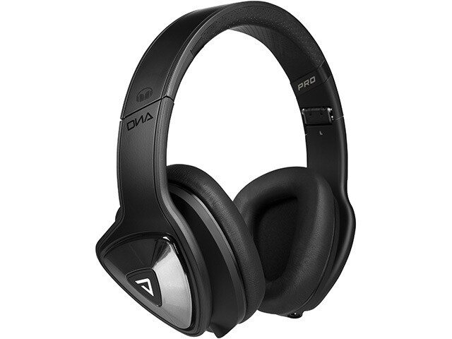 Monster DNA Pro 2.0 Over Ear Headphones with In Line Controls Black