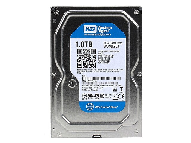 Western Digital WD10EZEX Blue 3.5â€� 1TB Internal Desktop Hard Drive