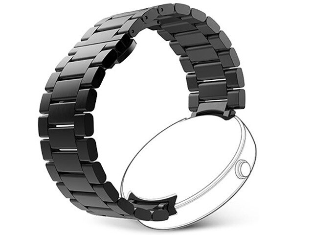 Motorola Moto360 Metal Smart Watch Band Black