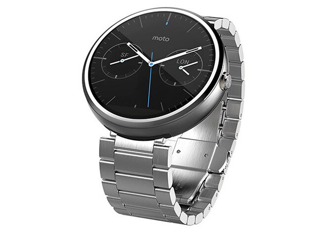 Motorola Moto360 Metal Smart Watch Natural Silver