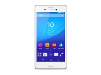 Sony Xperia M4 Aqua Smartphone with Android 5.0 Lollipop - White