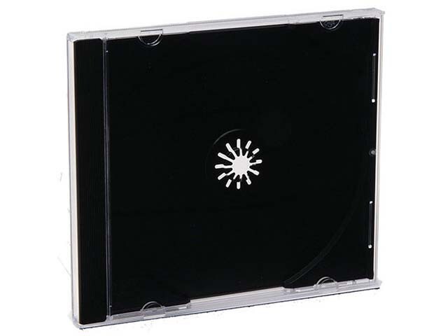 Verbatim CD DVD Black Jewel Cases 200 Pack