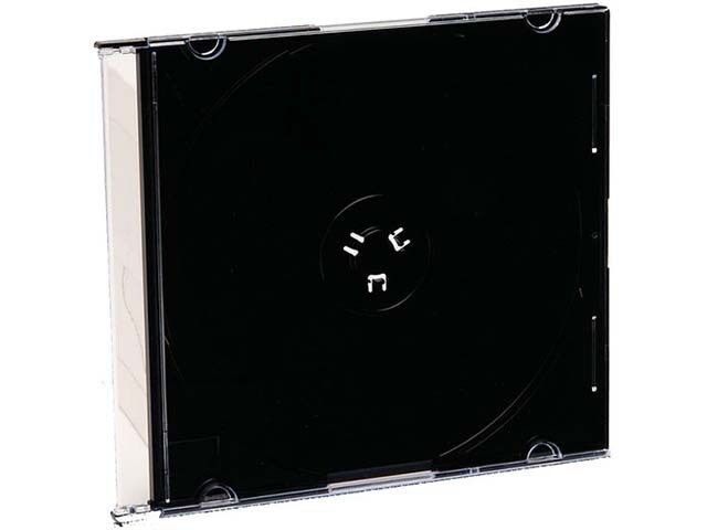 Verbatim CD DVD Slim Jewel Case Black 200 Pack
